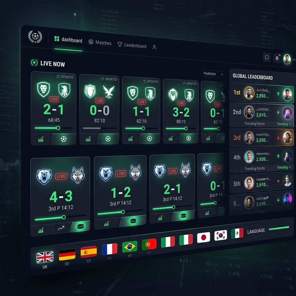 Events Arena — Sports Prediction